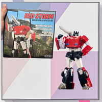 【In Stock】 Transformable Action Figure G1 DX9 D21 Sideswipe Red Storm with Box