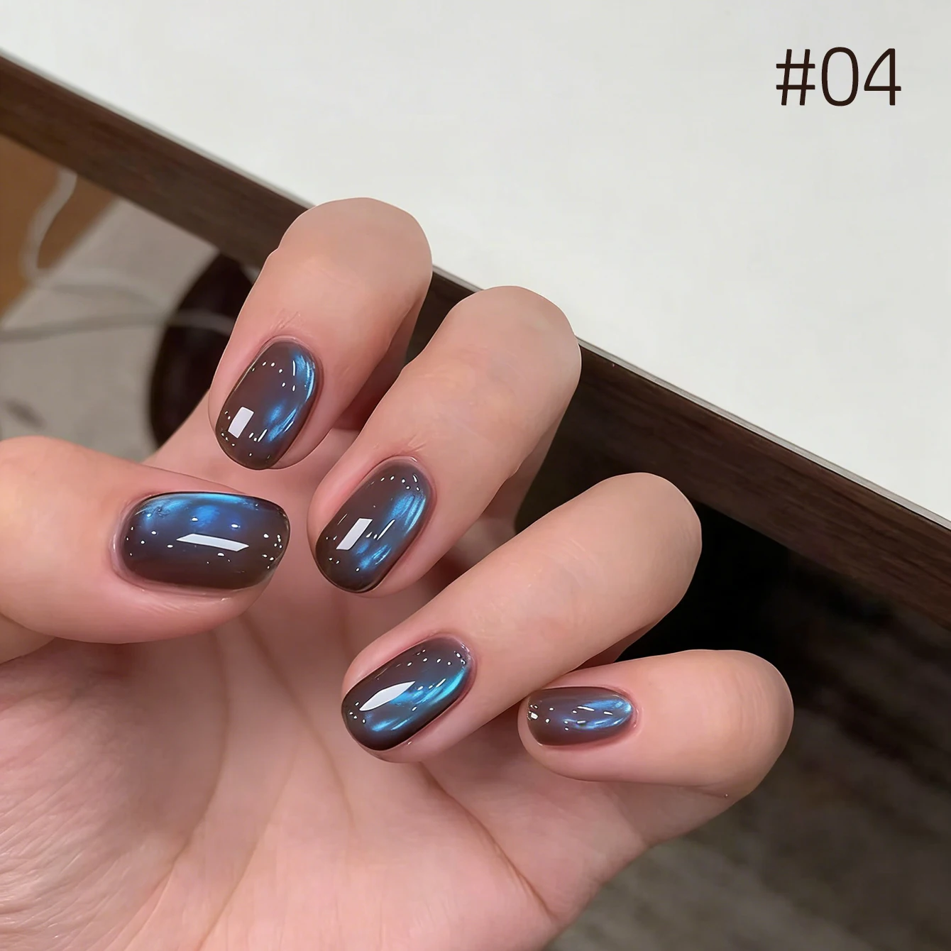 10ML 1PCS Astrology Temple Cat Eye Nail Gel Winter New Style Colored Popular Glass Beads Cat Eye Gel Nail Polish Nail Stuff