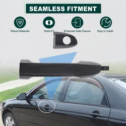1pc Outside Exterior Door Handles Front Rear Left Right For Kia Spectra 2004 2005 2006 2007 2008 2009 82650-2F000 82670-2F000
