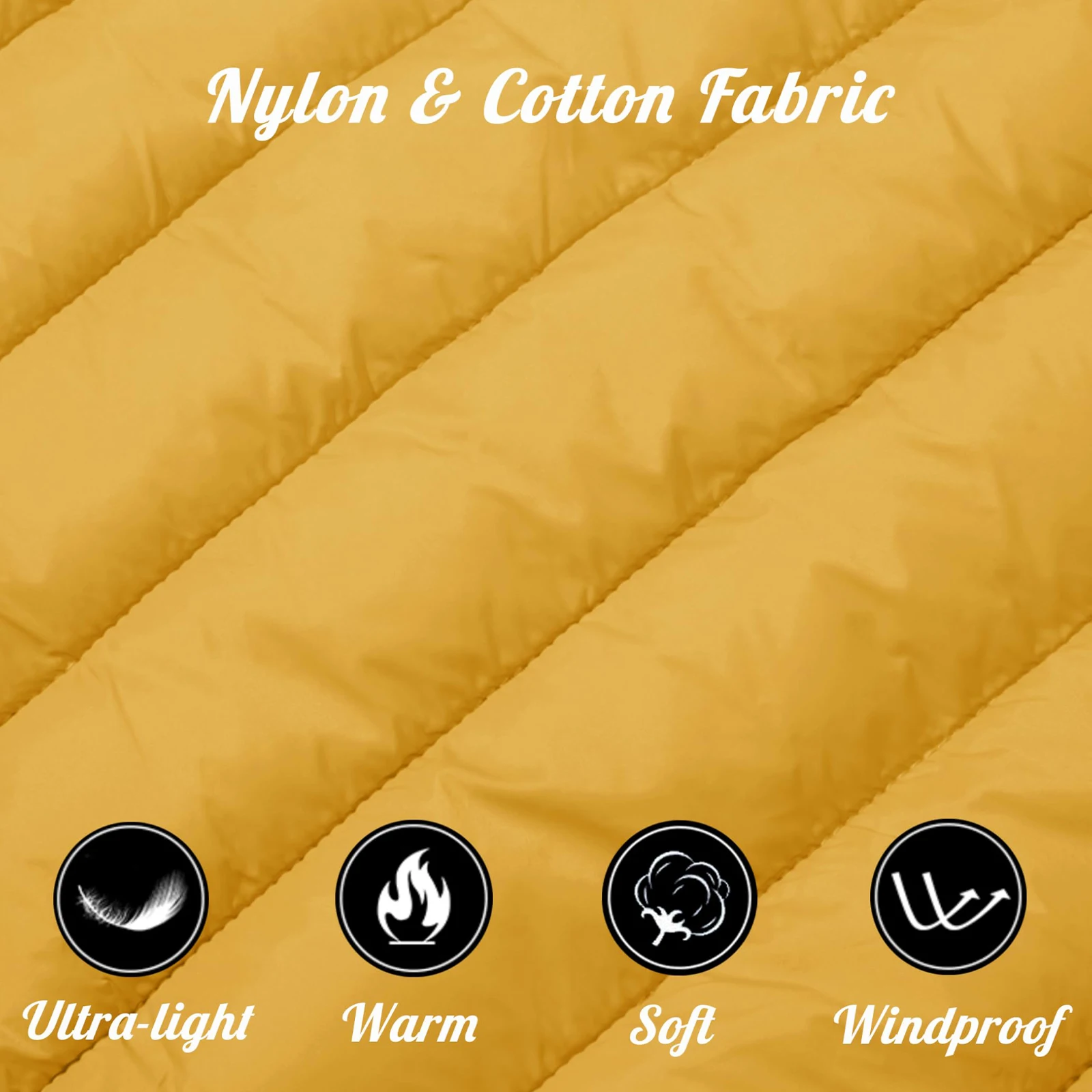 Dámská lehká péřová bunda MAGCOMSEN s kapucí, větrovka, nepromokavá, prošívaná, péřová, zimní, teplá, svrchní oblečení - náhled 5