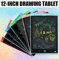 Tablettes électroniques de 12 pouces, bloc d'écriture, tableau d'écriture, tablette à dessin, écran LCD, jouets graphiques numériques pour enfants 1