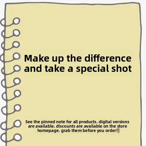 Special for Price Difference