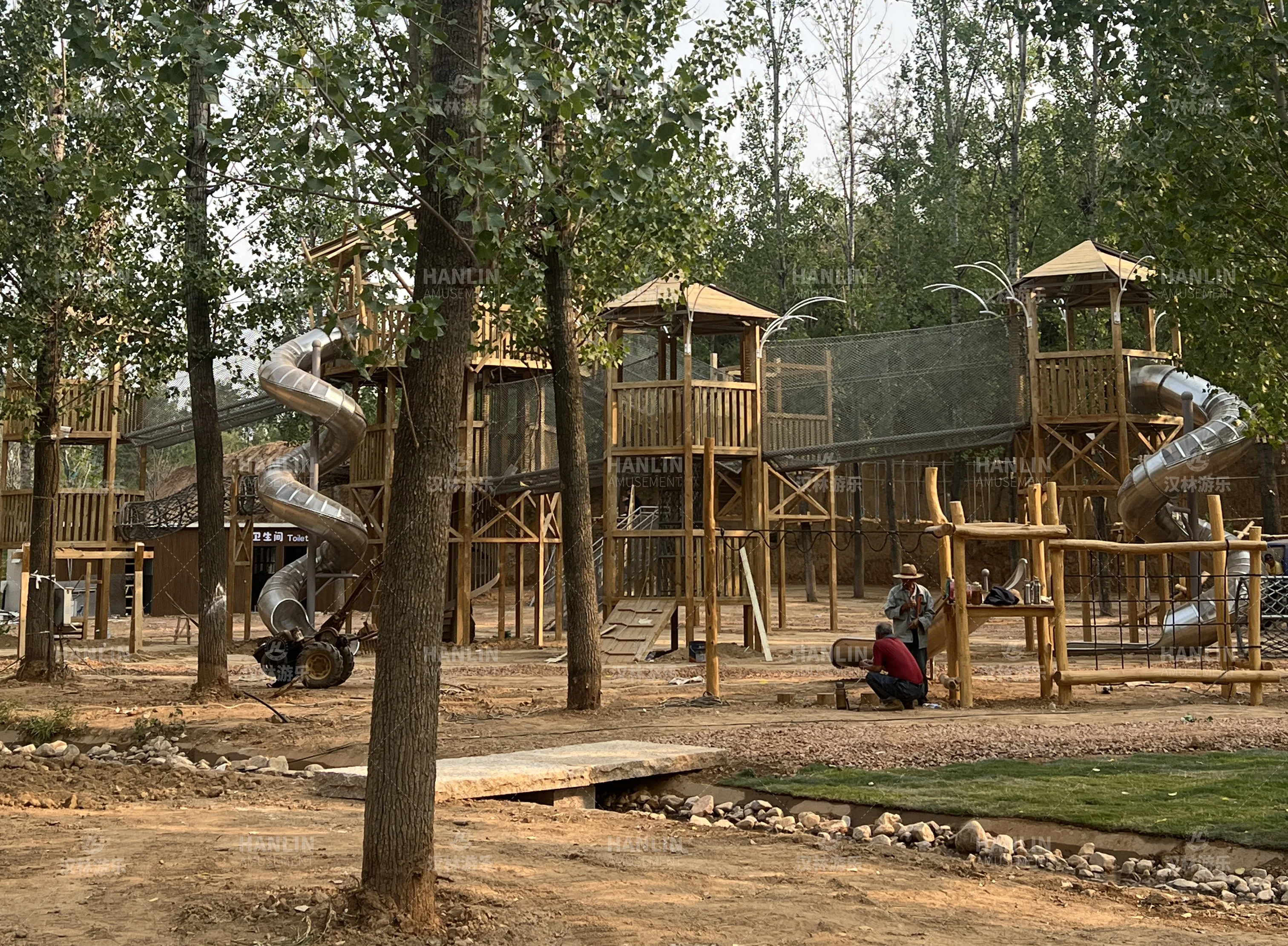 Columpio de Madera para Niños, - Kids Outdoor Wooden Playset reseña y precio