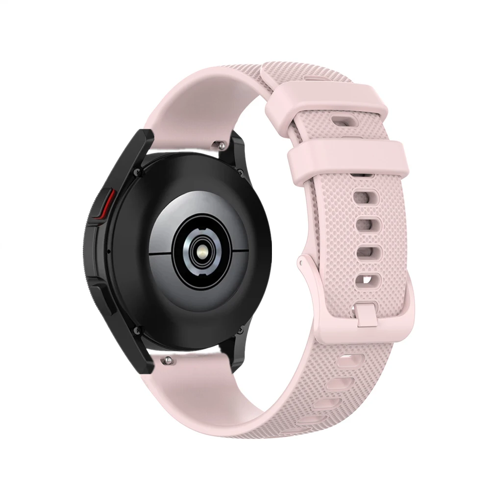 Silicone Wrist Strap For Samsung Galaxy Watch3 41mm 45mm Watch 42mm 46mm Active 1/2 Textured Bands For Gear S3 Sport Bracelet