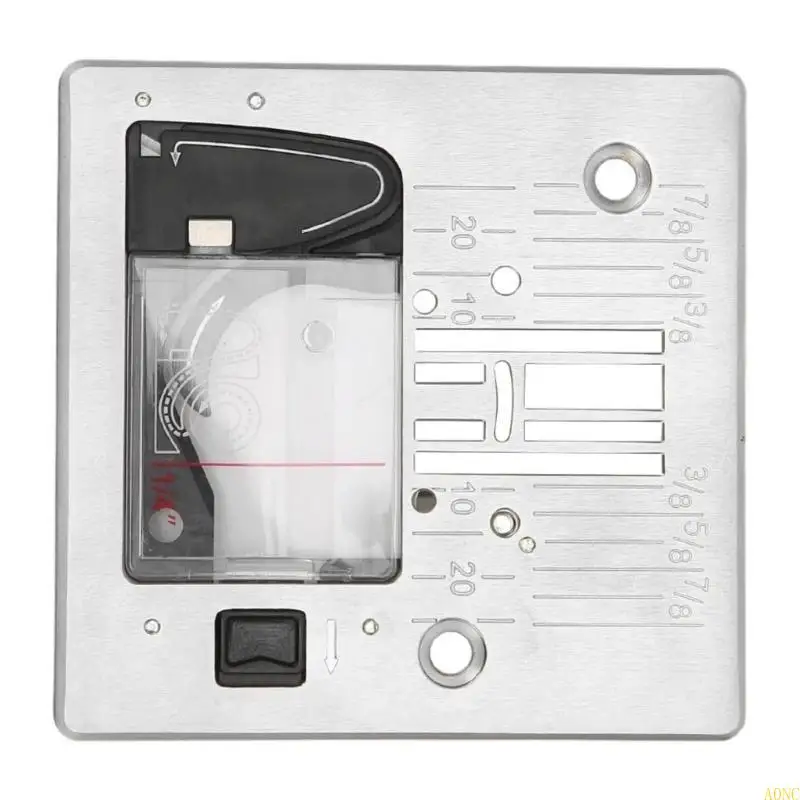 A0NC Machine à couture multifonctionnelle Machine à aiguille Plaque à couture en plastique Plaque à aiguille