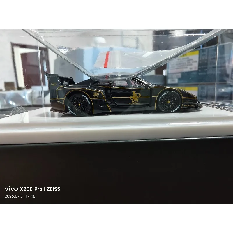 Car Demon King 1:64 F40 Exhibition limited, boys' toys, adult collectibles, holiday gifts.