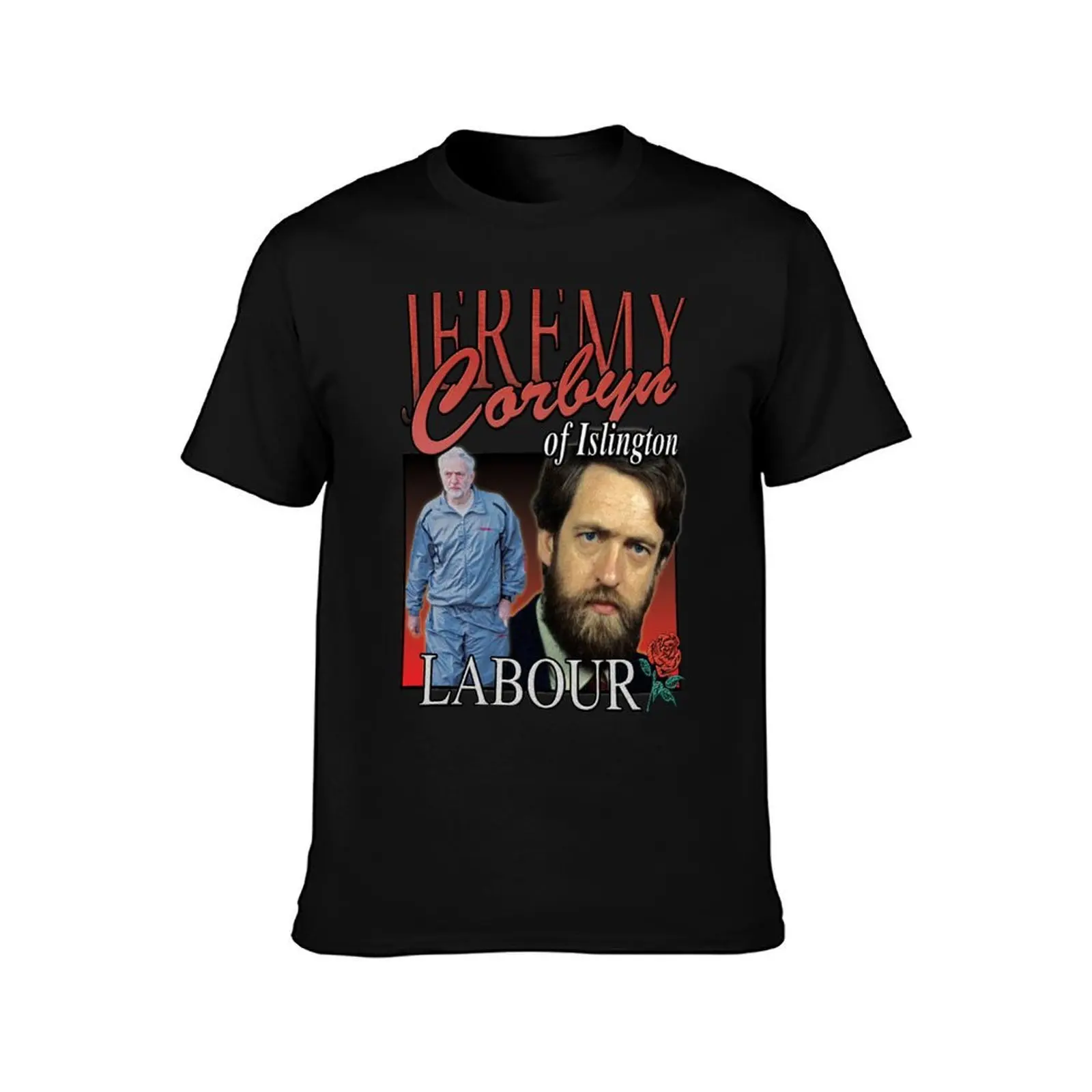 JEREMY CORBYN LABOUR VINTAGE Tee T-Shirt Big and Tall Solid Color T-Shirt