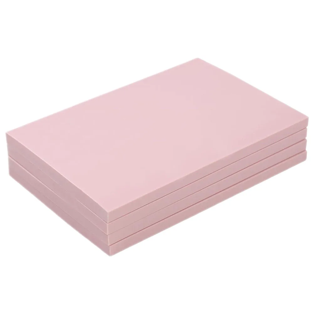 

4pcs Multi-Function Carving Blocks For Diy Stamp Making Durable Smooth Surface Rubber Blocks Ideal For Print Art Projects