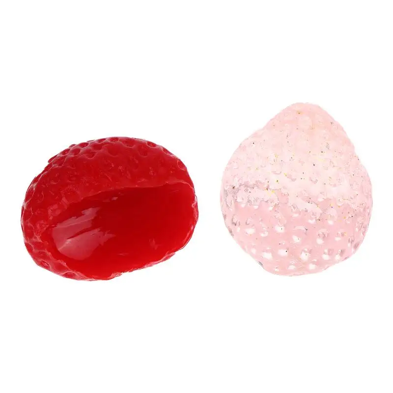 Strawberry Squishy Slow Rebound Toy Soft Stress Relief Squeeze Gadget for Kids Adults Office School Party Gifts