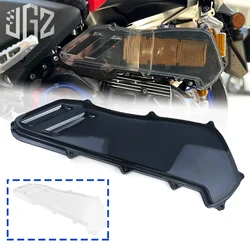 XMAX Motorcycle Engine Air Filter Cover PVC Transparent Smoke Guard for Yamaha XMAX 250 300 400 2013-2024 Accessories