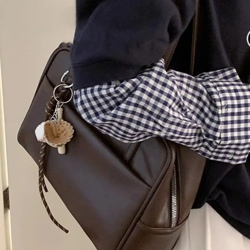 New PU Leather Shoulder Bag Large Capacity with Pendant Crossbody Bags Tote Bag Women image 4
