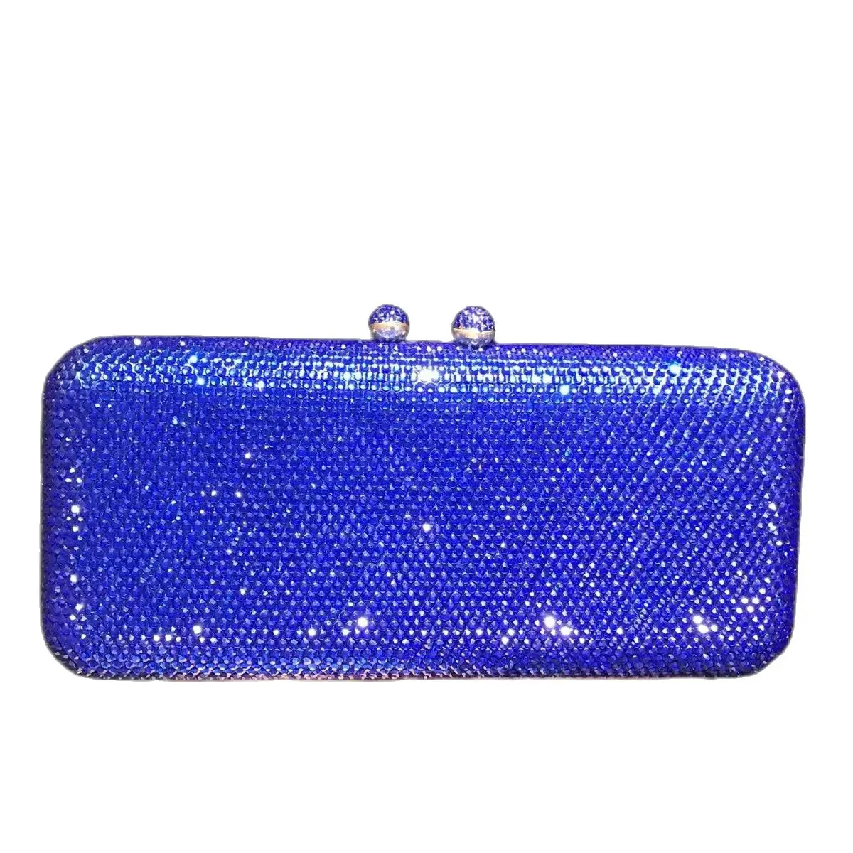 Strass Tas Glanzende Kristallen Steentjes Avondtas Bruiloft Clutch Tas Lange Tas Voor Vrouwen Mode Feest Schoudertas