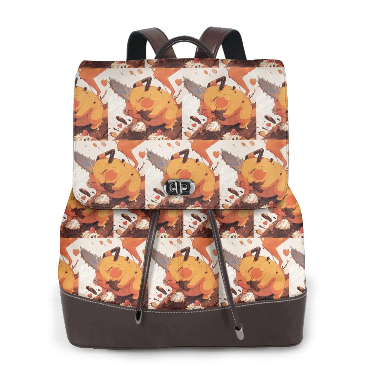 Chainsaw Man Pochita Bookbag School Student Bags Hiking Travel Daypack for Women Fashion Derma Backpack
