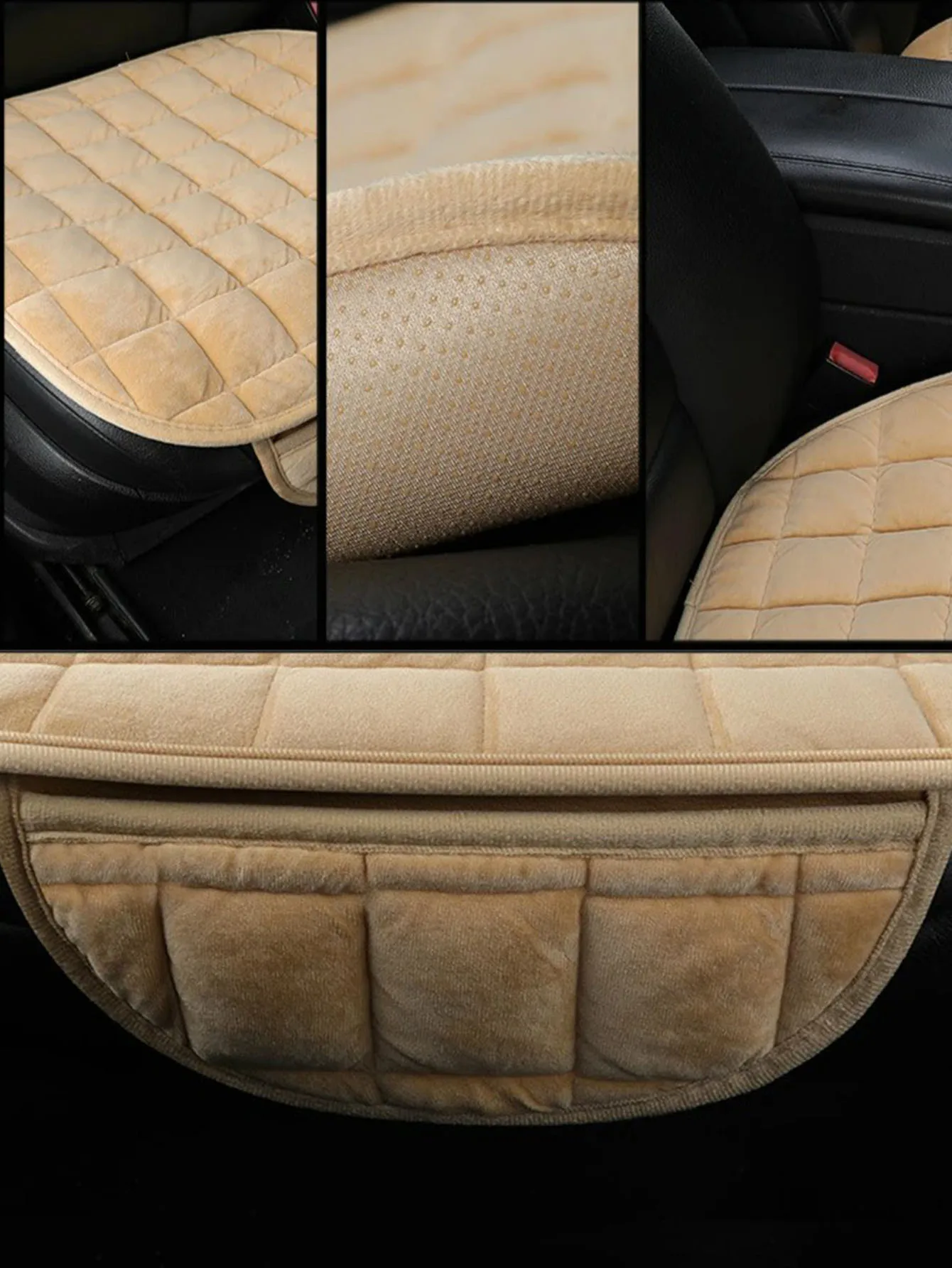 Car Seat Cover Four Seasons Universal Anti-slip Interior Cushion Protective Cushions Seat Protectors Comfort Car Accessories