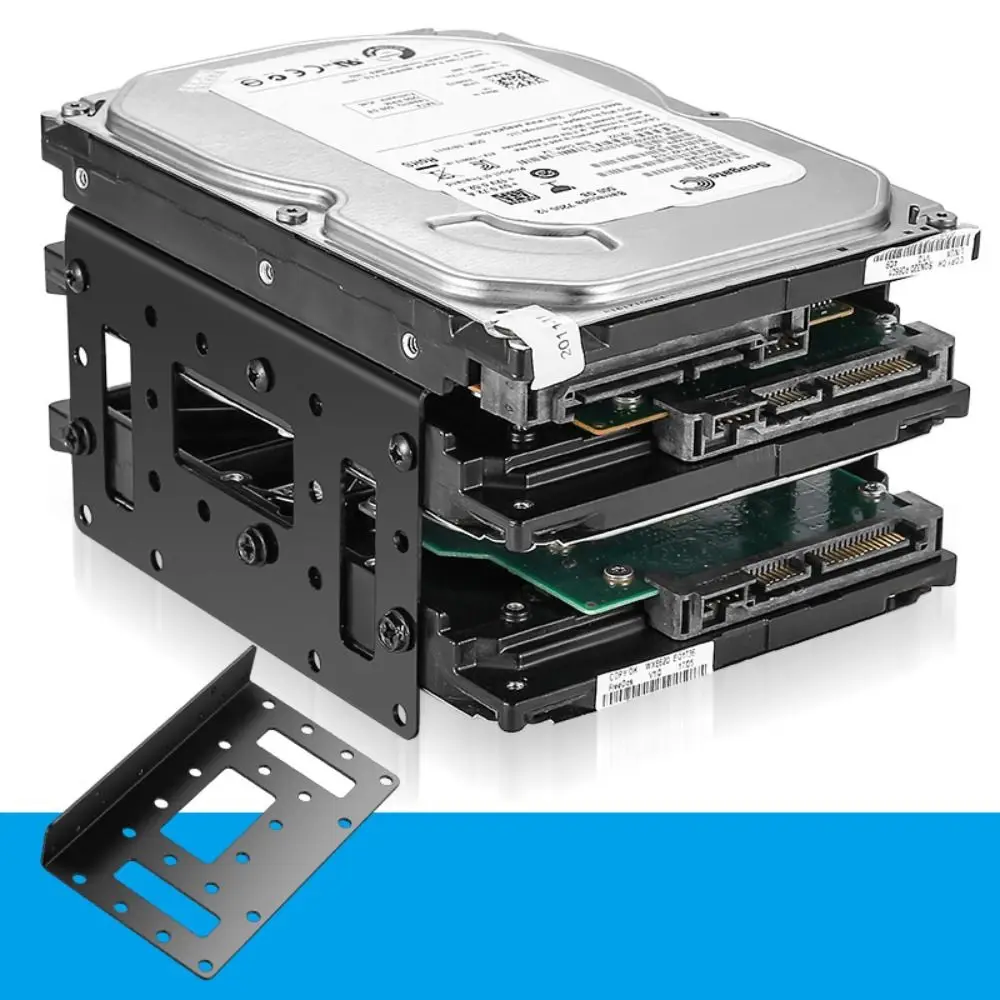 Portable 2.5inch/3.5inch HDD Tray Metal Universal Hard Disk Extension Stand Heat Dissipation SSD Bracket Computer Peripherals