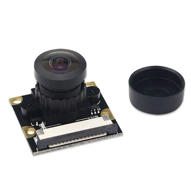 A98Z 160 Degree OV5647 Camera Module For Raspberry Pi 3B+ 4B Adjustable Focus HD 5 Million Pixel 2592X1944 With FFC Cable Replac