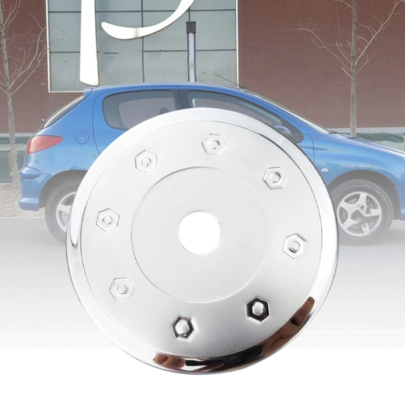 غطاء خزان الوقود من الفولاذ المقاوم للصدأ ، غطاء صندوق الغاز ، ملحقات تصميم السيارة ، Peugeot our ، C2