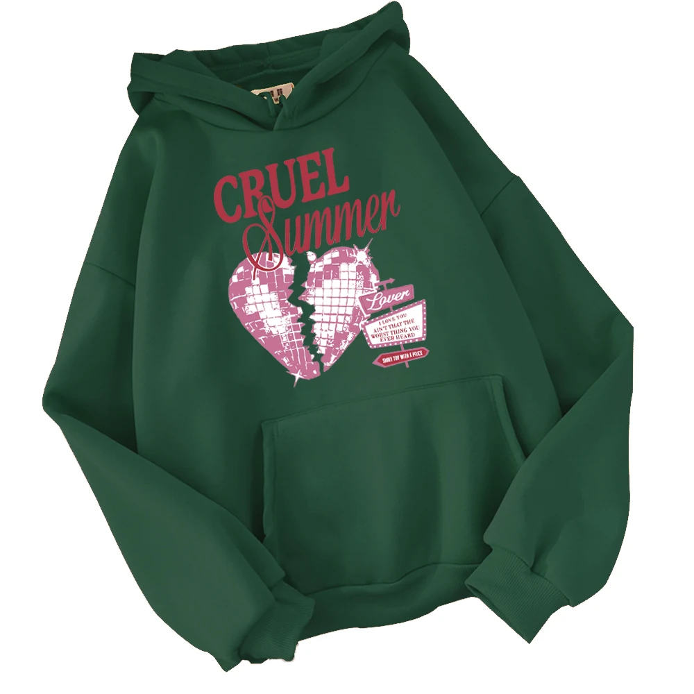 Cruel Summer Hoodie Taylor Music Hoodie Lover Album Shirt Swift Pullover Tops Streetwear Gift for Her