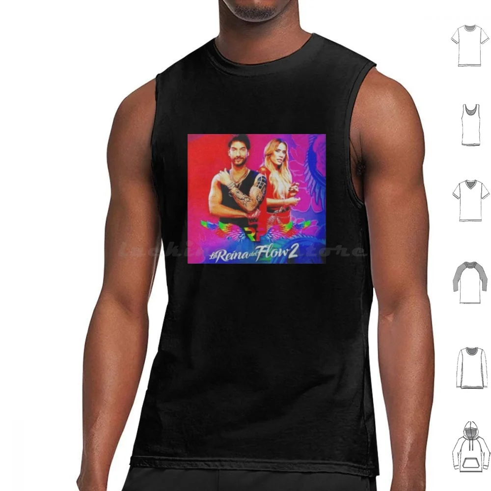 La Reina Del Flow 2 Tank Tops Vest Sleeveless La Reina Del Flow 2