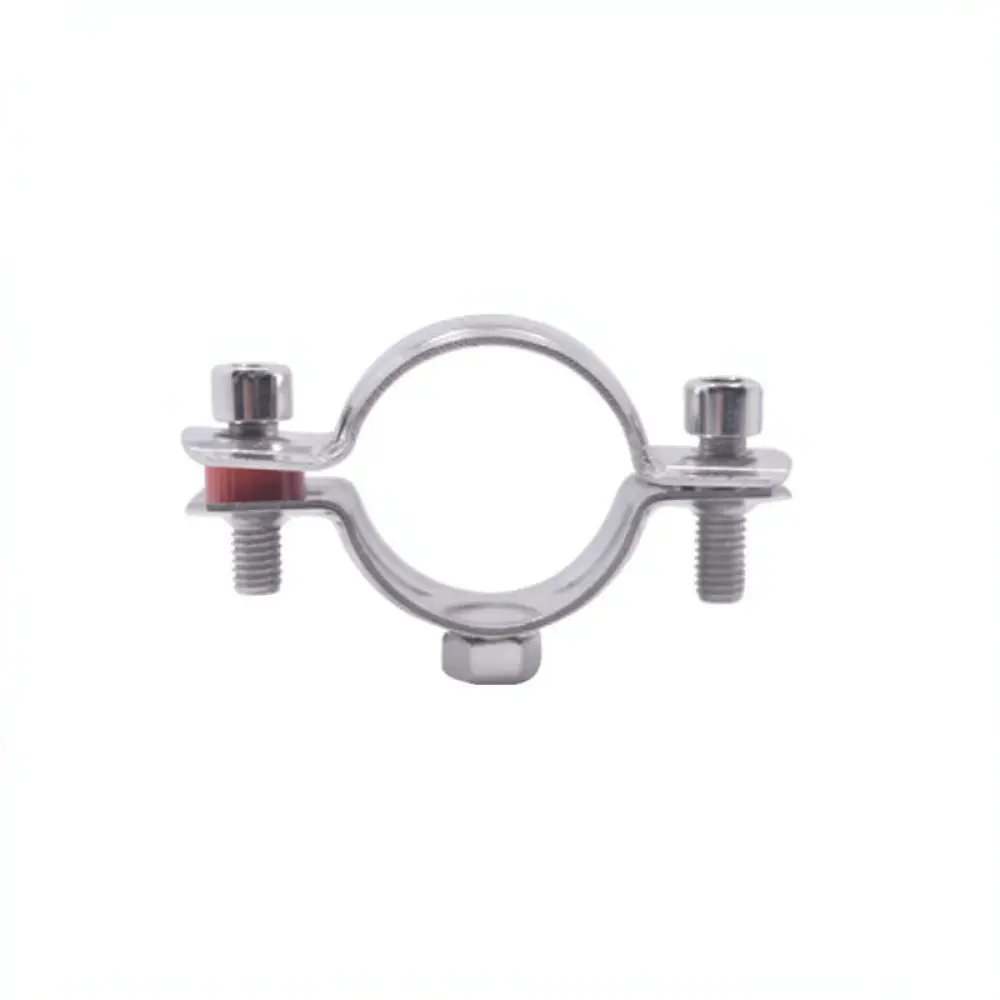 304 Stainless Steel Pipe Bracket Fixing Clamp Mount For HNan Industrial Plumbing Sewer Cable Pipe Installation