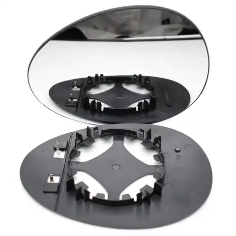 For Mini Cooper S One Countryman R55 R56 R57 R58 R59 R60 R61 2007 - 2014 Left Right Side Wing Mirror Glass Heated Convex Plate 6 best sales mini cooper mirror - №6
