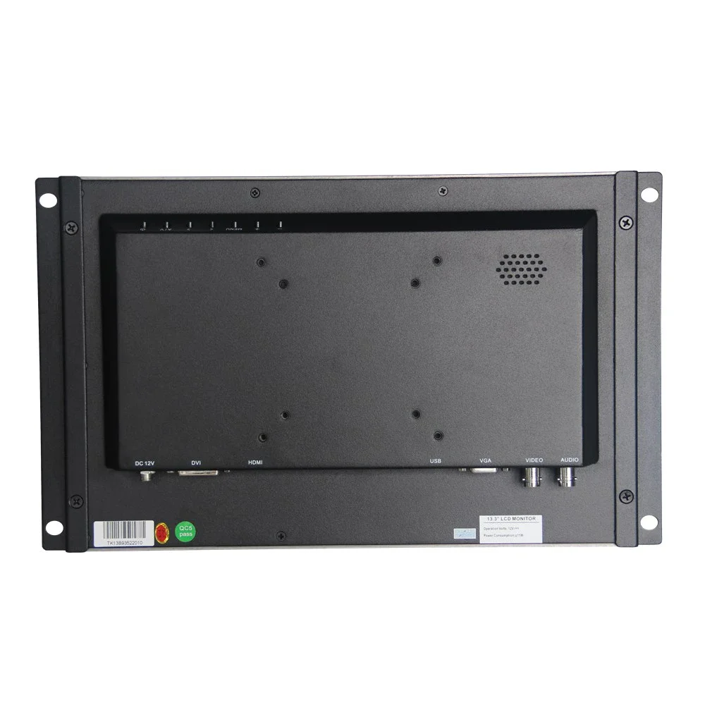 TK1330-NP/C/T Metal Housing Rack Mount Open Frame 10-point Capacitive Touch 13.3 Inch Industrial Computer MMonitor