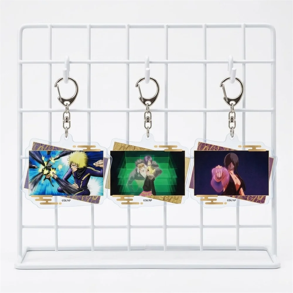 6CM Anime Ninja Vs. Gokudo Acrylic Keychain Stand Model Ornament Accessories Goods Christmas Gifts