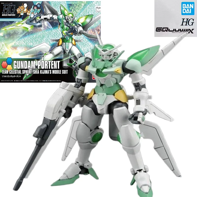 بانداي HG 1/144 031 Gundam Portent TEAM CELESTIAL SPHERE SHIA KIJIMA بدلة متنقلة أنيمي نموذج لعب هدية للأطفال