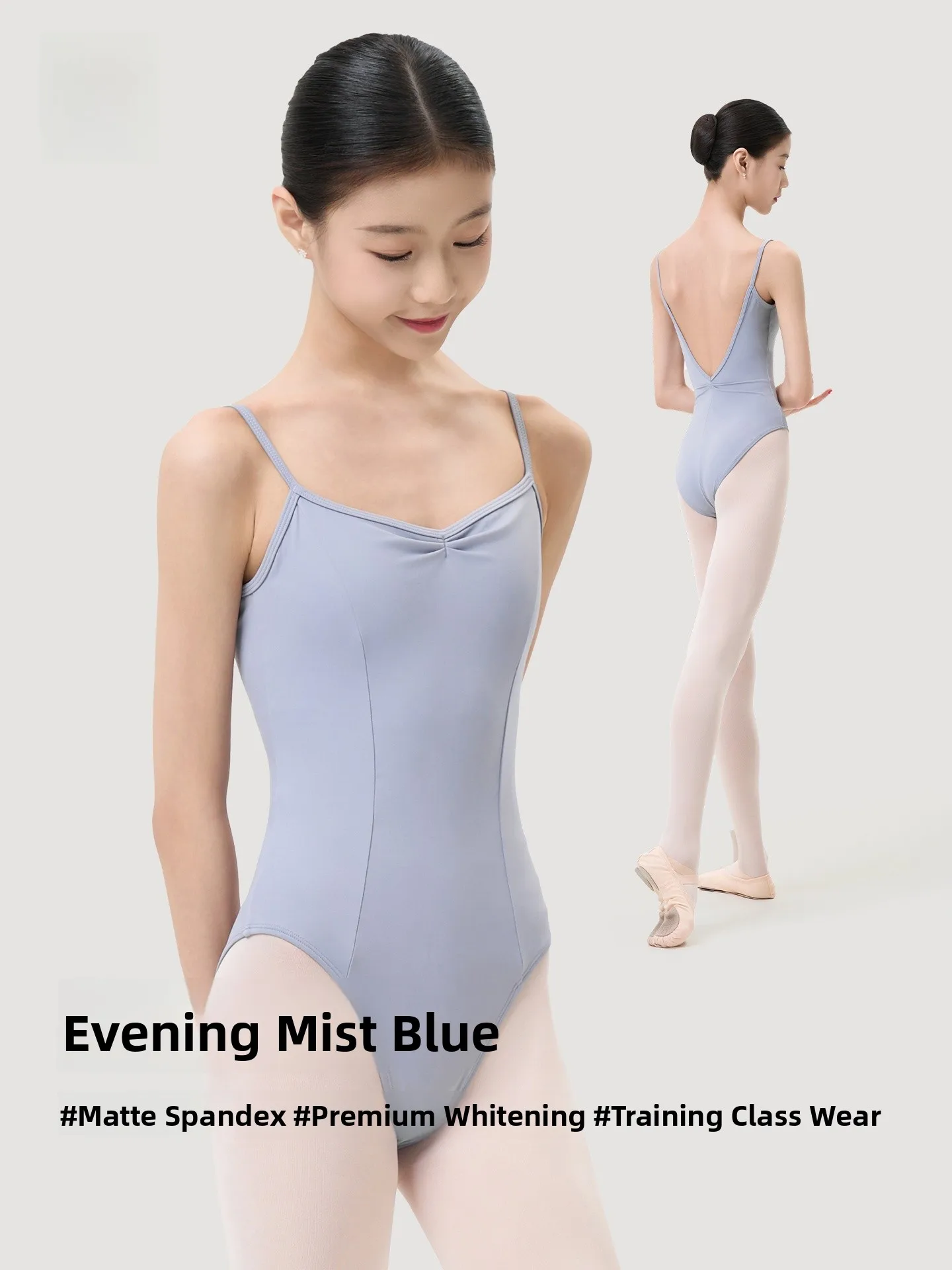 aidance-ハイリーピングダンス練習用スーツ-レディース-バレエレオタード-体操ユニフォーム-vネック-ワンピーススーツ-モダン＆クラシックバレエ用