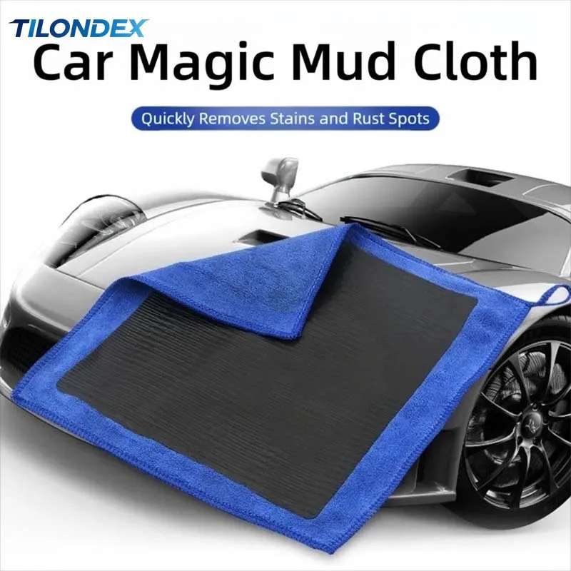 Magic Clay Cloth Car Cleaning Towel Blue Clay Bar for Car Detailing Wash Tool Car Accessories
