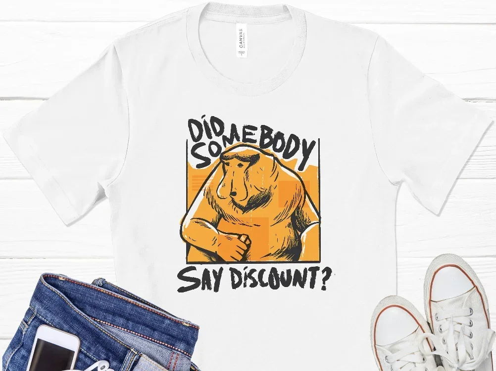 Discount Monkey T Shirt Garage Sale Holiday Items Art Great Ape Animal