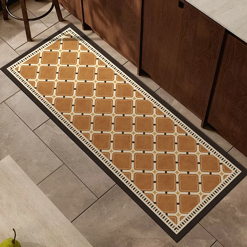 Rug for Kitchen Super Absorbent Carpet Long Non-slip Floor Mat American Style Carpets Home Decoration Rugs Alfombras De Cocina