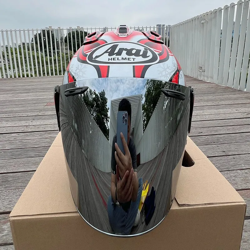 

VZ-RAM, высококачественный ABS классический 3/4 шлем с открытым лицом, для винтажных мотоциклов и круизных мотоциклов, защитные шлемы, красное пламя