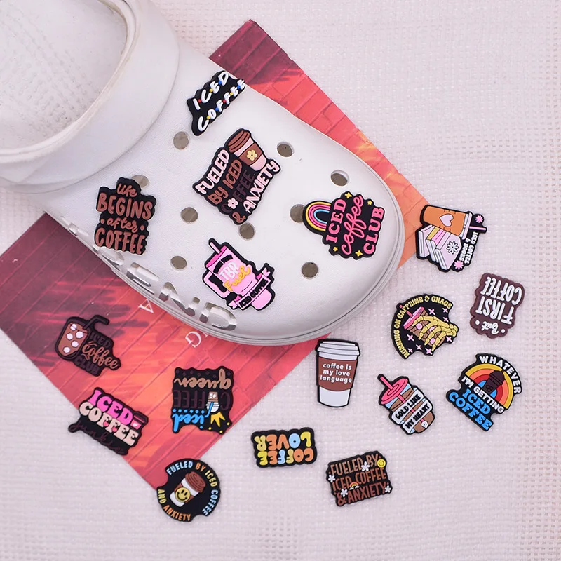 44Pcs Horror Halloween Theme Shoe Charms Mixed Terror Tarot Card Halloween Skull Witch Knife Shoes Charm for Clogs Sandals
