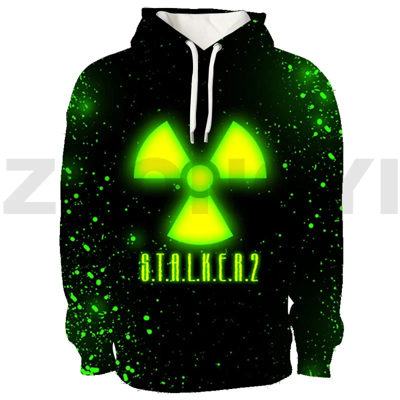 Competitive Games S.T.A.L.K.E.R. 2 Heart of 3D Hoodie Daily Shooting War Stalker 2 Student Lounge Wear Men Women Couple Clothes