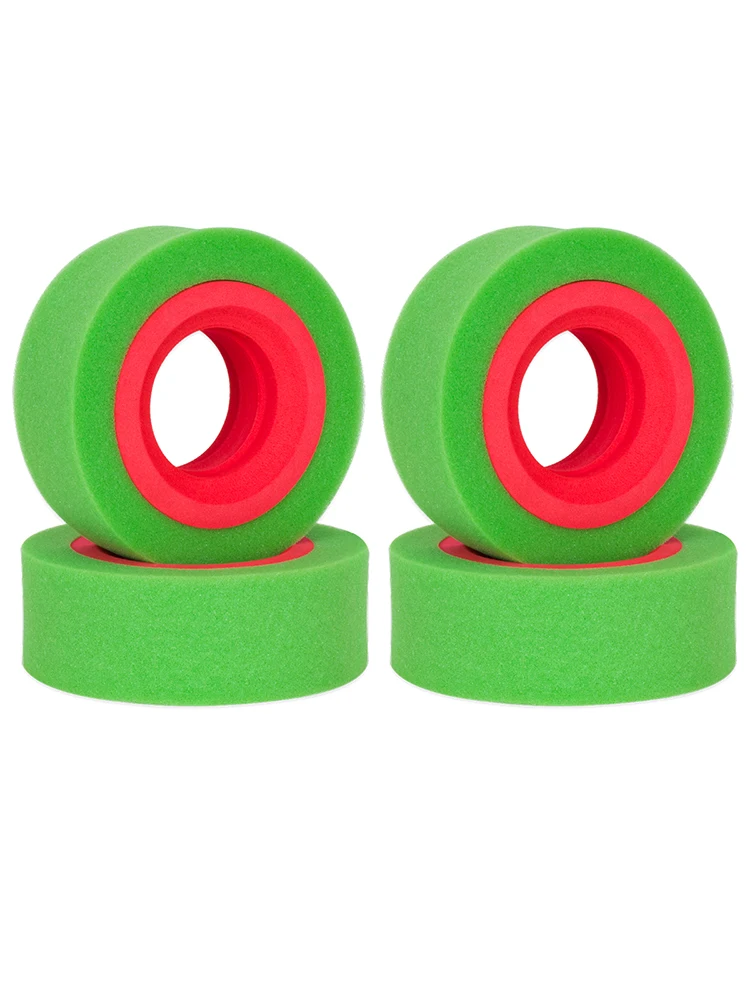 Pneus de roue en mousse EVA à double étage, 1.9 pouces, pour voiture sur chenilles 1/10 RC 115-120mm TRX4 TRX6 Axial SCX10 Capra 90046