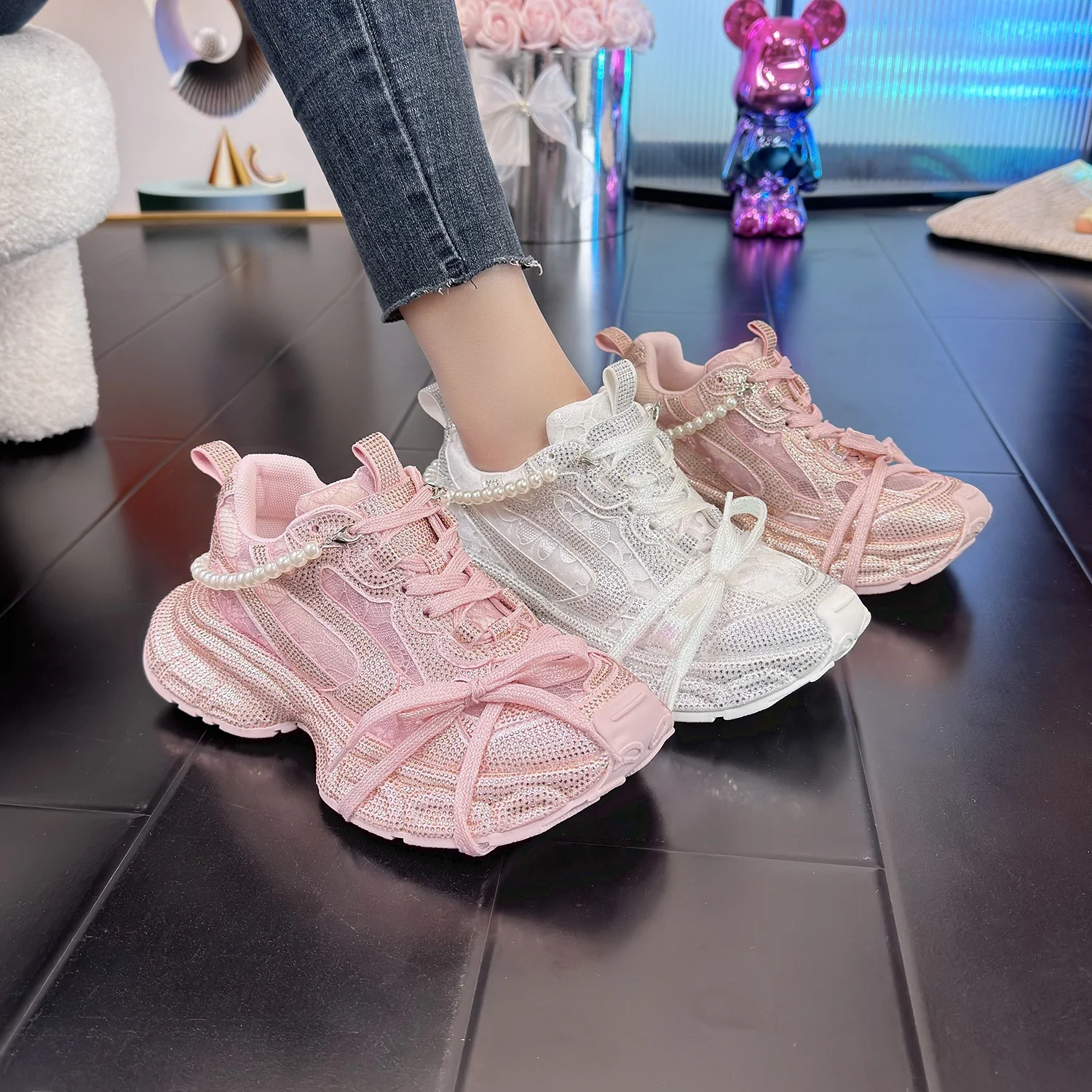 New 2025 White Dad Shoes for W - đánh giá và giá Women'S Shoes Paris