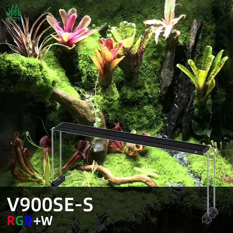 

ZXY WEEKAQUA V900SE Аквариумные фонари Тип предмета 70 Вт Полный спектр Аквариум Светодиодное освещение с регулируемой яркостью 36-дюймовый светодиодный посаженный аквариумный светильник