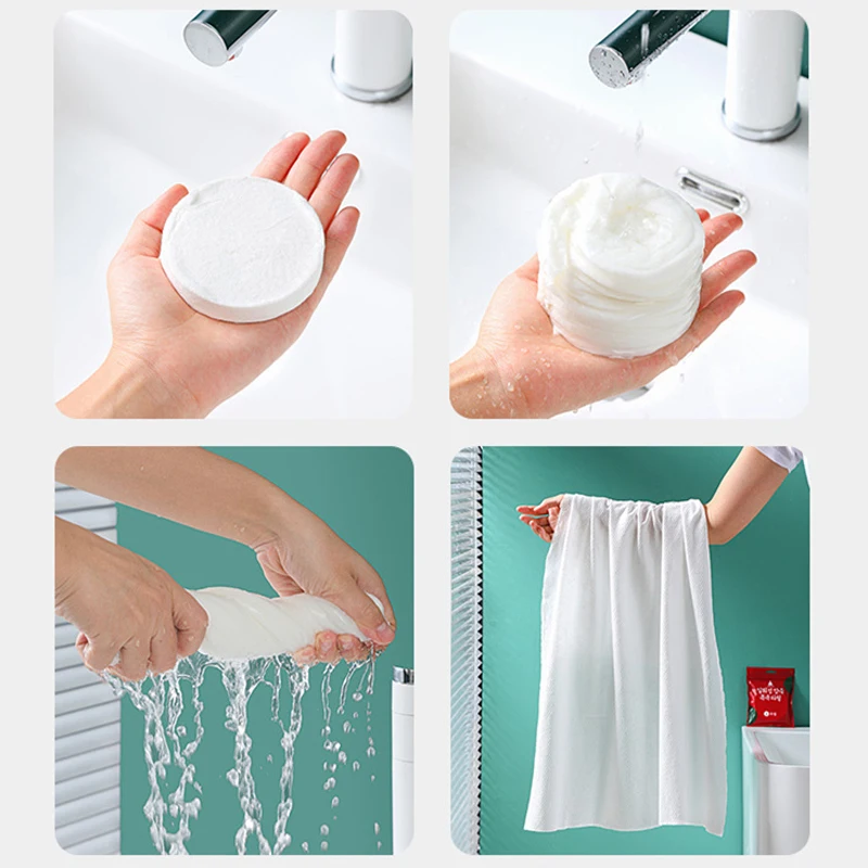 70x140cm Disposable Bath Towel Compressed Towel Travel Quick-Drying Towel Travel Trip Essential Shower Washable Towel