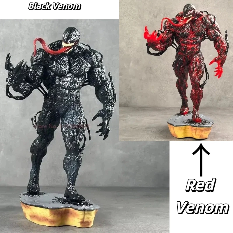 새로운 27cm 베놈 수제 동상 영화 악당 사무실 장식 모델 애니메이션 수집품 장식품 만화 취미 장난감 선물
