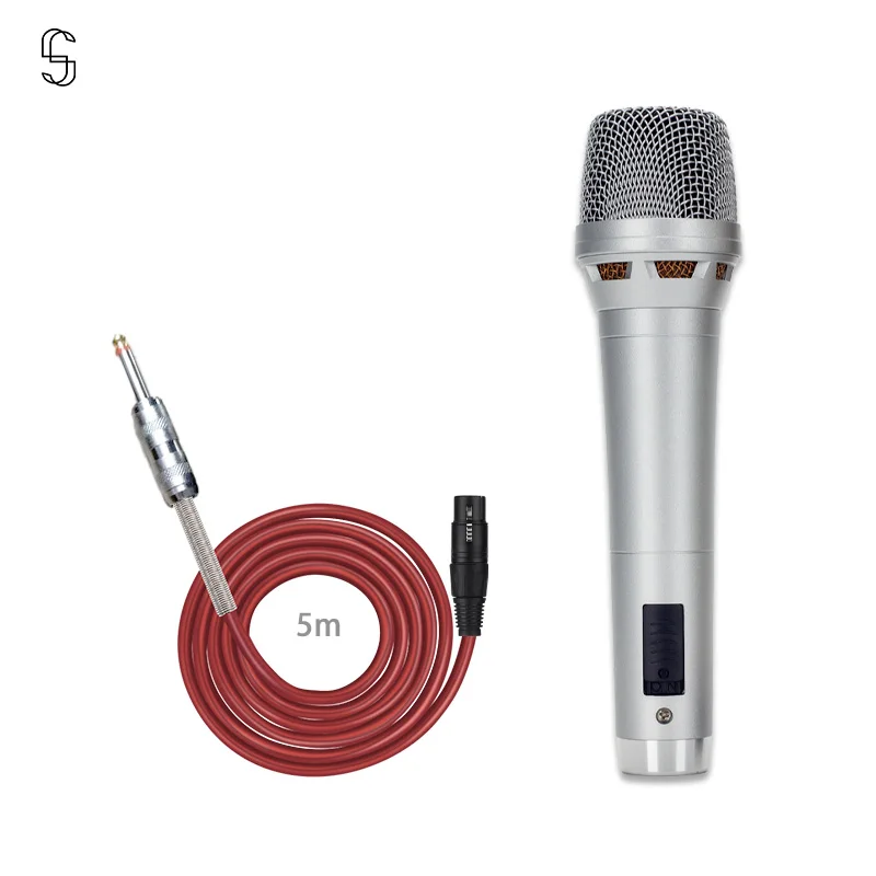 

K9 wired dynamic microphone conference professional recording and singing outdoor speaker podcast 6.35mm high-quality handheld