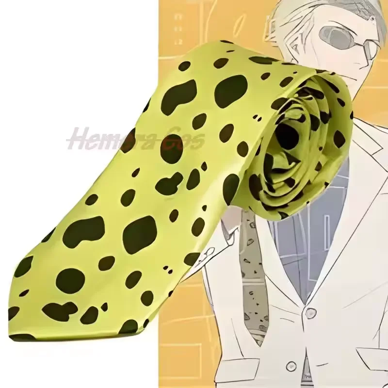 Tie Costumes Accessoies Anime JJK Nanami Kento Neck Cosplay Prop Hallowen Cosplay Tie Nanami Cosplay Male Costume Accessories view 3