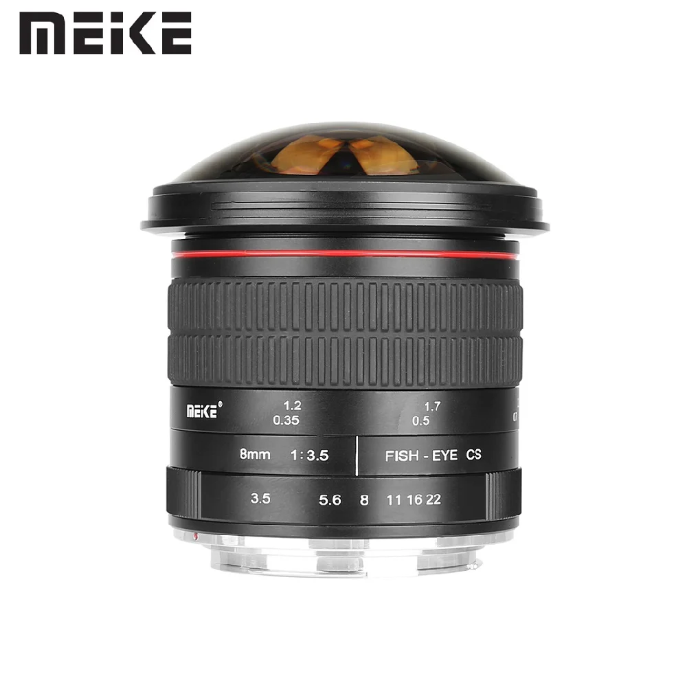 Meike 8mm f3.5 Ultra Wide Angle Fisheye Lens APS-C for Nikon F mount D80 D90 D3100 D3300 D3400 D5600 D5200 D5300 D7200 D7500