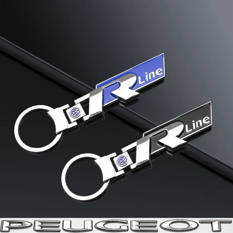 3D Metall Auto Schlüsselanhänger Emblem Schlüsselring Zubehör für VW Golf Tiguan T-Roc Polo Passat ID.4 T-Cross ID.3 Taigo ID.7 Atlas Beetle – Detail 4