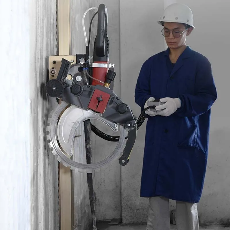 Single Track Wall Cutting Machine Universal Ring Saw Alloy Track Universal Ring Saw Alloy Guide Rail Automatic Walking Cutting G