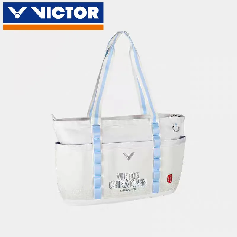 

VICTOR Victory Badminton Racket Bag 2024 China Open Commemorative Large Capacity Travel Shoulder Bag Tennis Gym Sports Handbag