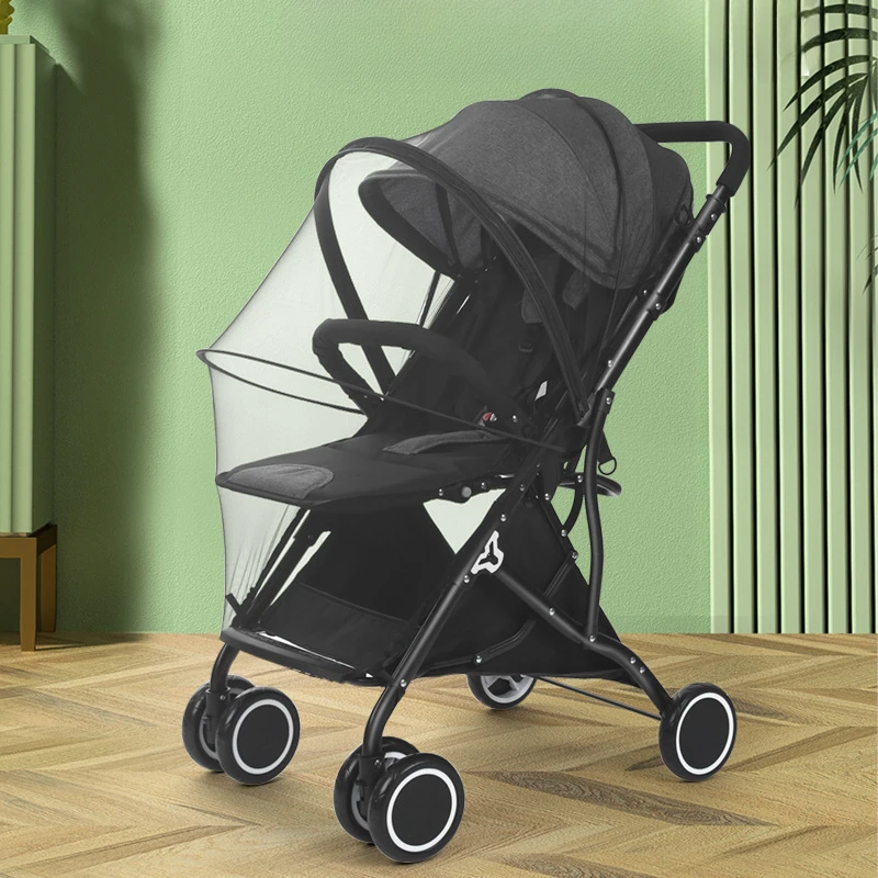 Kinderwagen Moskito netz volle Abdeckung universelle verschlüsse lte High View Kinderwagen Moskito