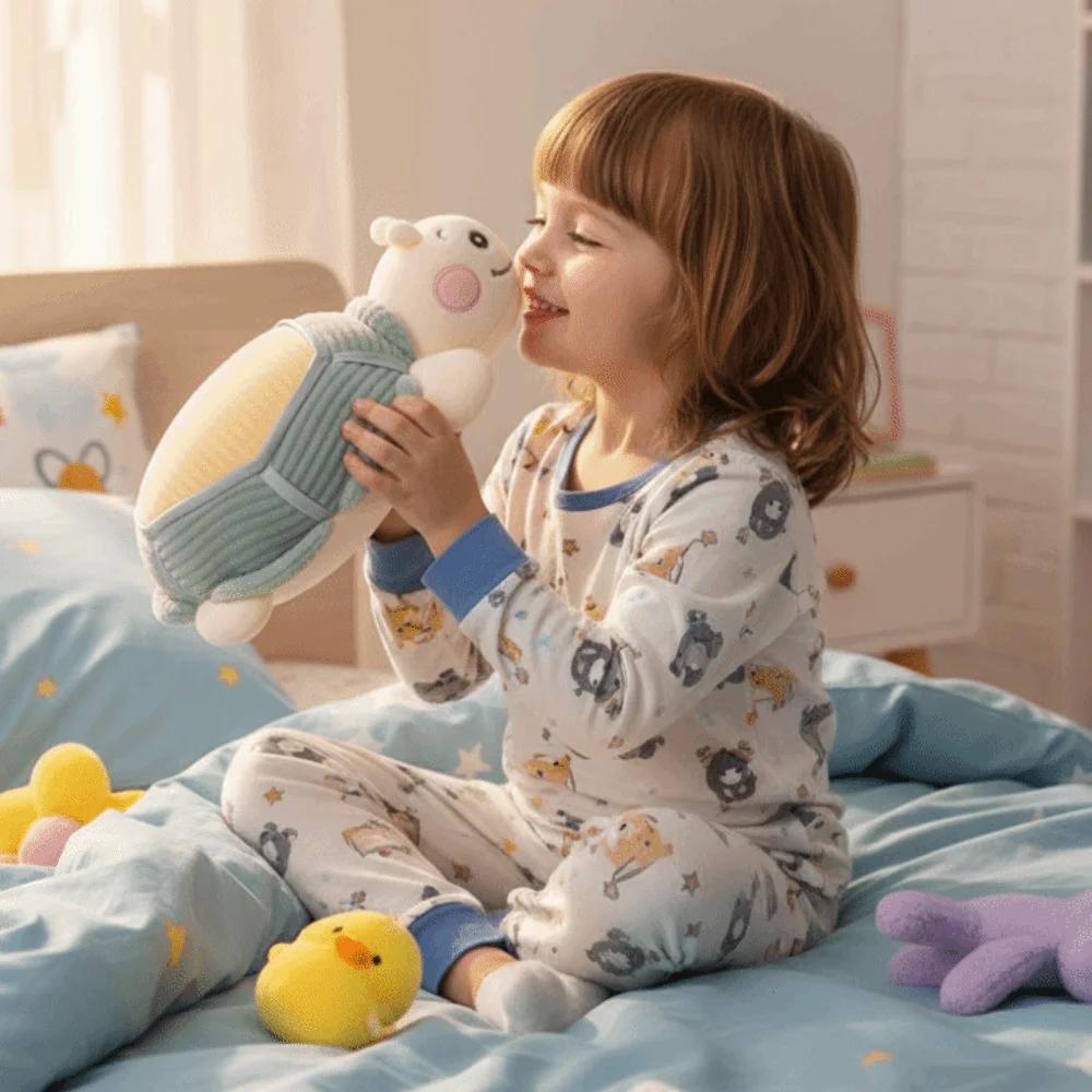 Ornamenti della serie Kawaii Collezione di tartarughe soffici Tartaruga morbida farcita Cartone animato 23 cm Tartaruga Animale Regalo per bambini