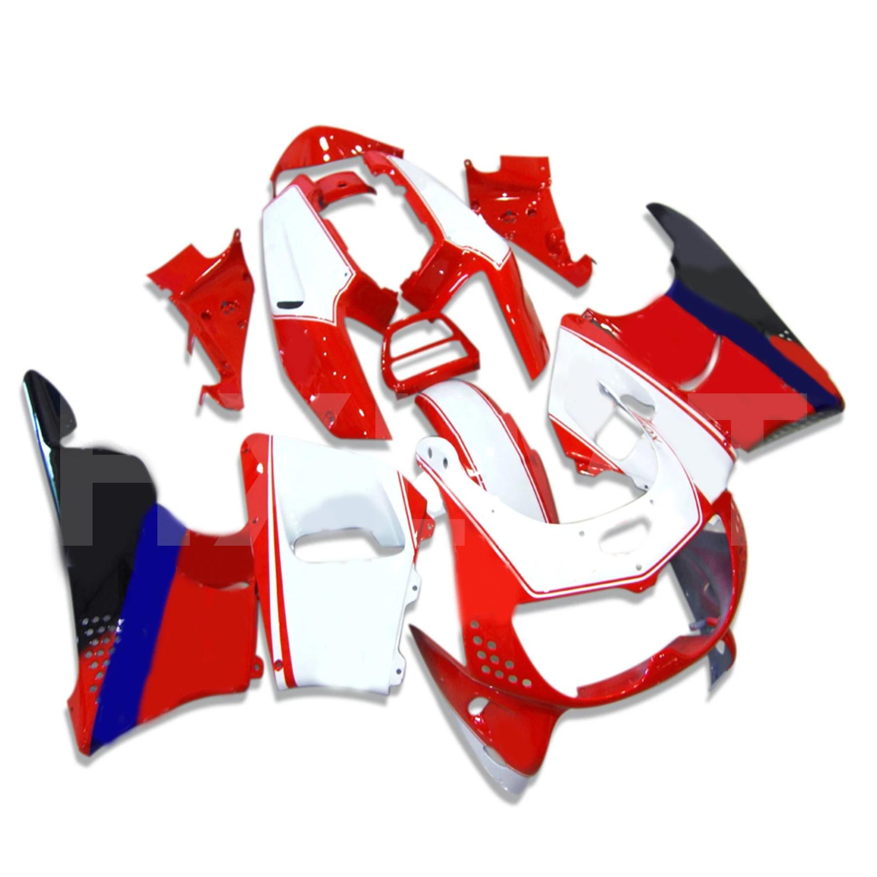 Aftermarket Fairing For HONDA CBR 893 893RR CBR900 CBR893 RR 96 97 CBR900RR CBR893RR Red Flames Bodywork Kit Fit 1996 1997