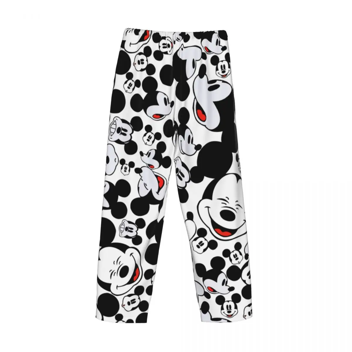 TureMouse-Pantalon de pyjama Tv pour hommes, imprimé personnalisé, animation de dessin animé, vêtements de nuit, bas de salon de sommeil avec poches